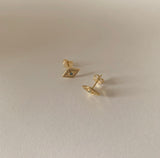 Evil Eye Stud Earring