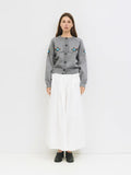 The Dahlia Cardigan - Heather Grey