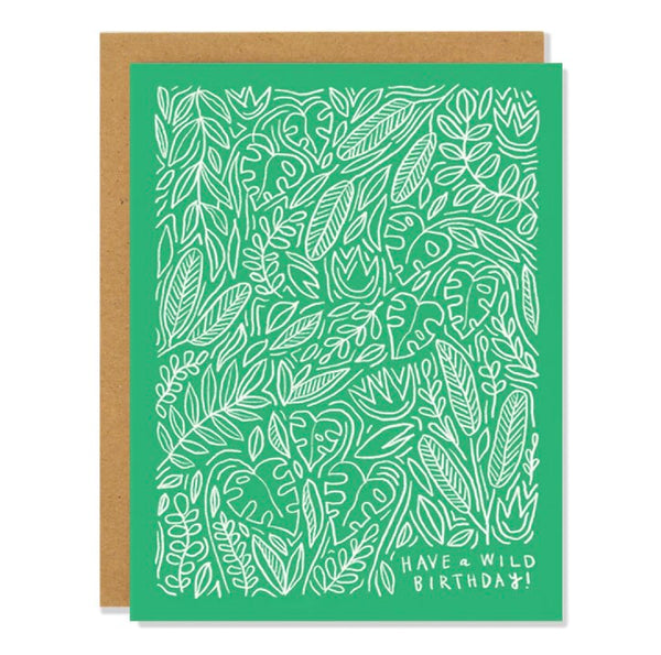 Wild Birthday Greeting Card