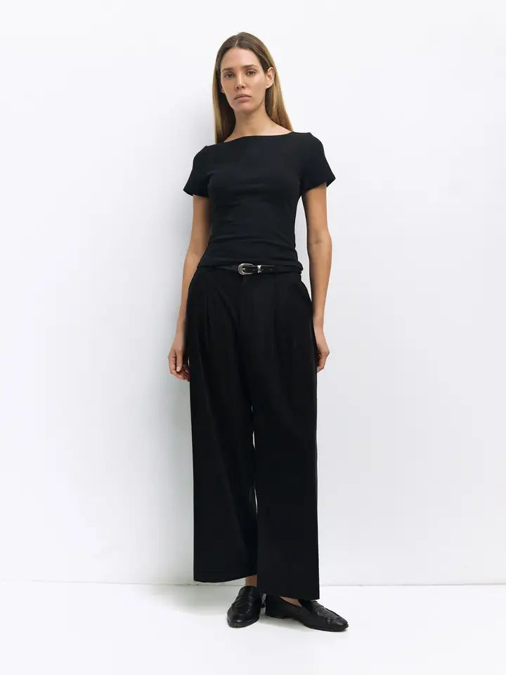 The Breanna Top - Black