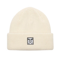 Mid Icon Patch Cuff Beanie - Unbleached
