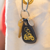 3P4 X Peanuts® - Snoopy Motorcycle Saddle Keychain