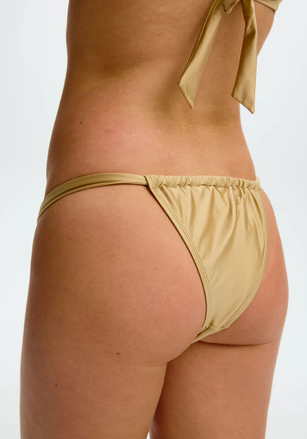 Breeze Cheeky Bikini Bottom - Liquid Gold