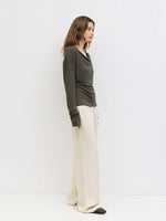 The Keely Top - Olive
