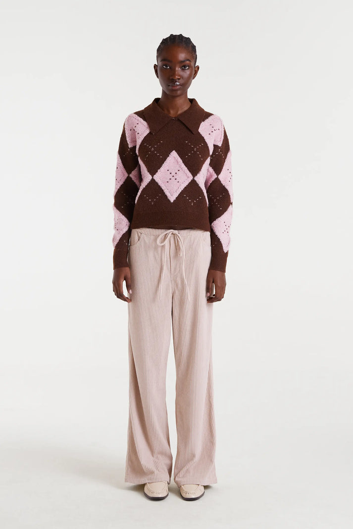 Argyle Jacquard Jumper