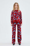 Poppy Print Sweater