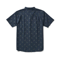 Scholar Oxford Woven - Dark Navy Crosshatch