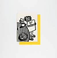 Shit Is Bananas Card
