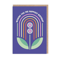 Wishing You The Happiest Birthday Greeting Card