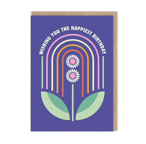 Wishing You The Happiest Birthday Greeting Card