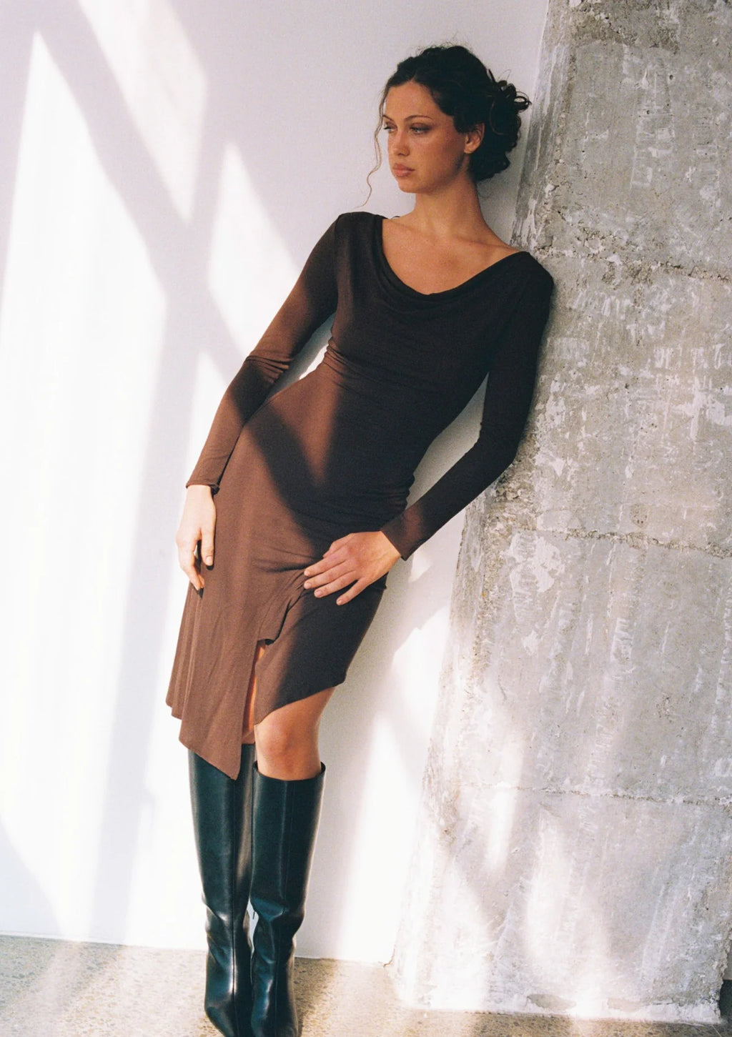 Secreto Dress - Chocolate