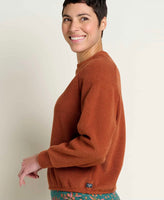 Whitney Terry Pullover - Cinnamon