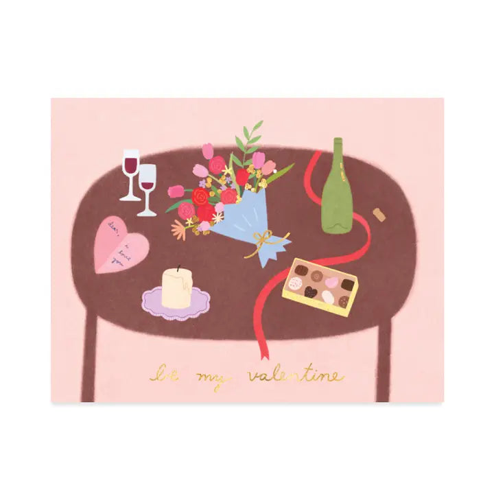 Valentine Table Card