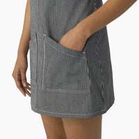 Hickory Stripe Bib Dress
