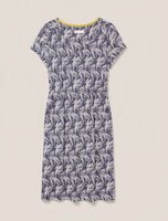Tallie Eco Vero Jersey Dress - Purple Multi