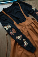 Puppies Comfort Colours Long Sleeve Printed Tee