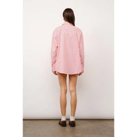 Capri Striped Oversized Button Down Shirt