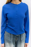 The Shea Cardigan - Blue