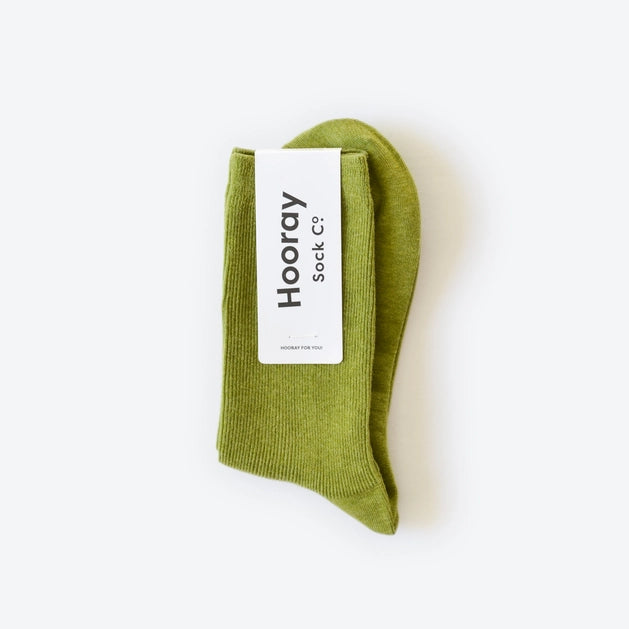 Everyday Solid Crew Socks