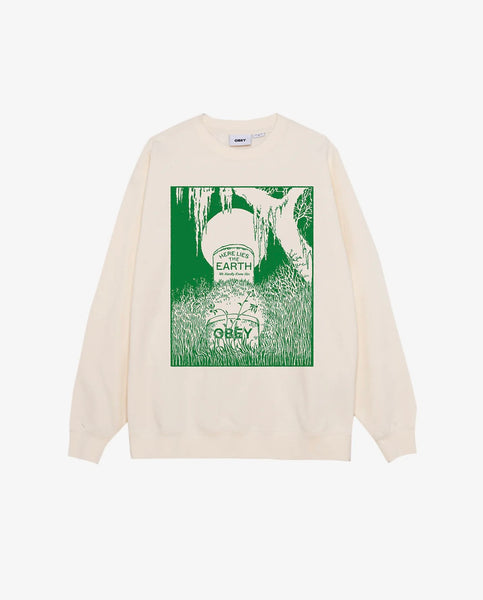 Here Lies The Earth Fleece - Unbleached