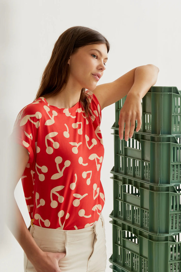 Red Cherry T Shirt