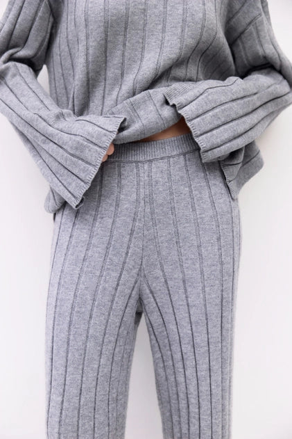 The Dakota Pants - Heather Grey