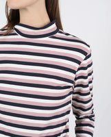 Sue Turtleneck - Navy Blue/Powder