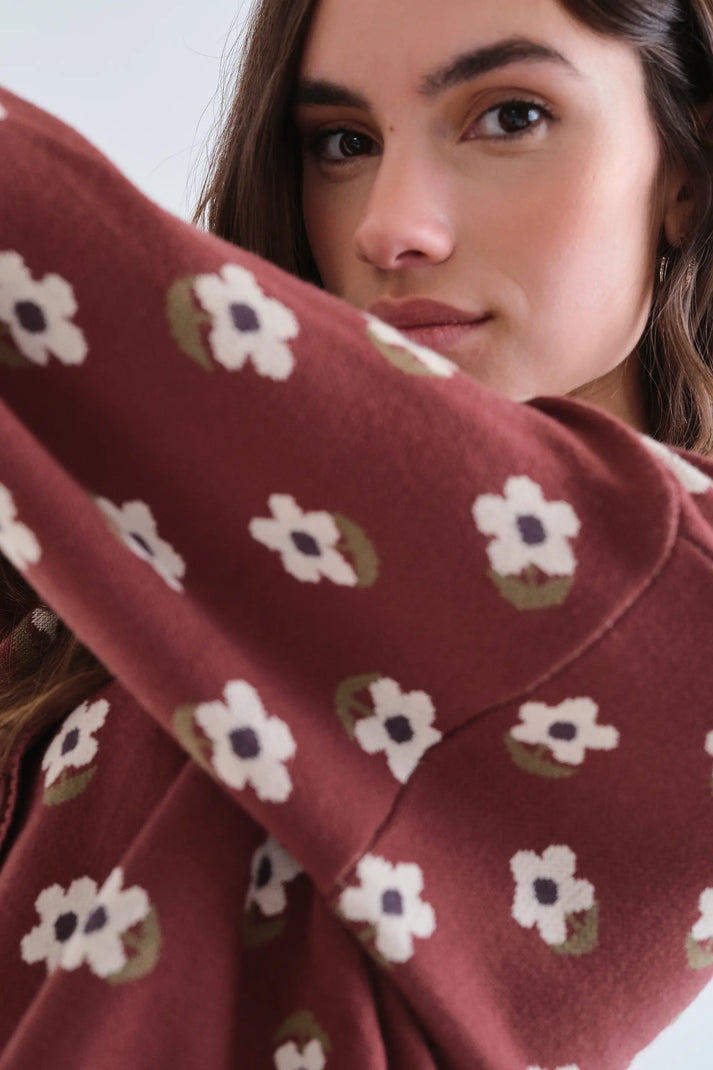 Santini Jacquard Cardigan