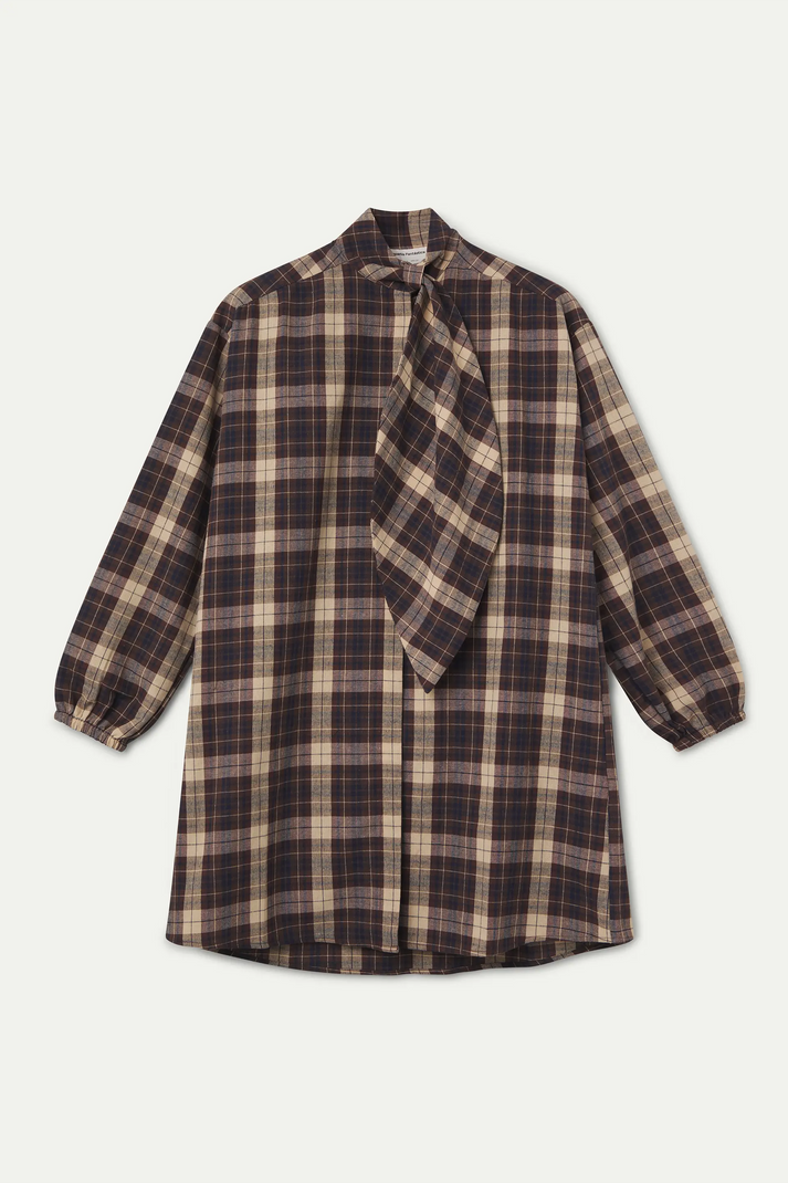Short Plaid Dress