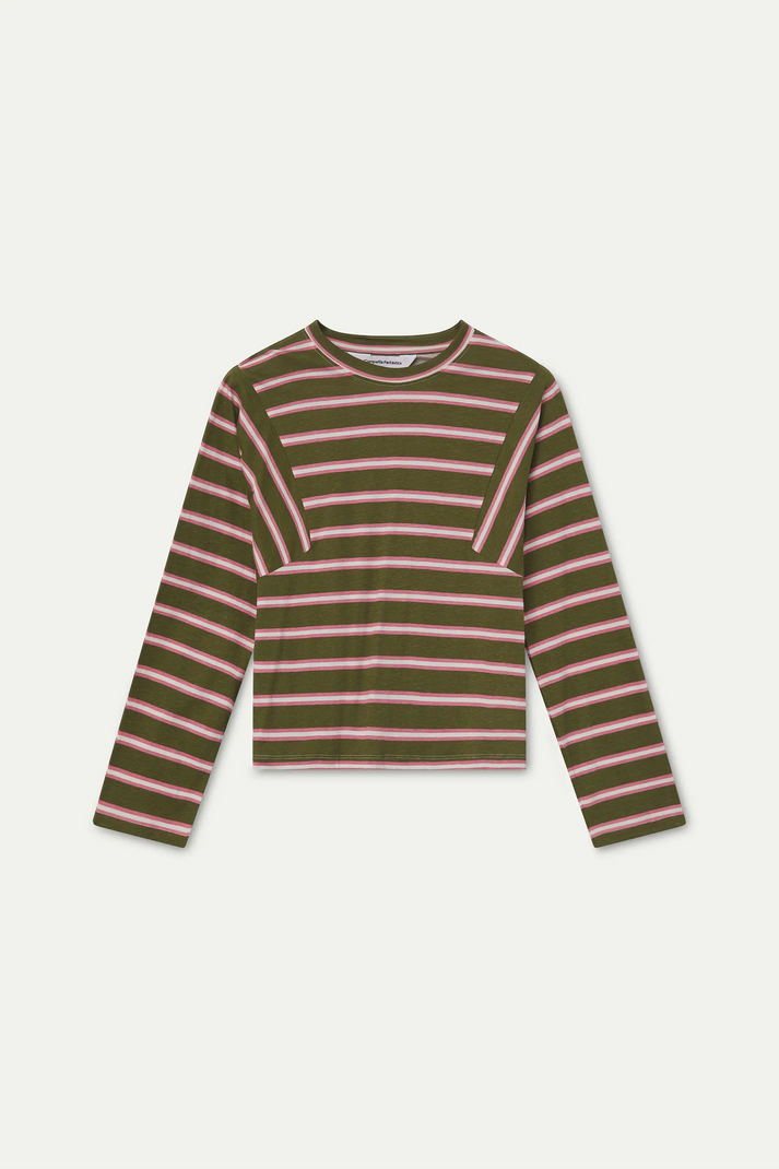 Aberdeen Stripe Long Sleeve T Shirt