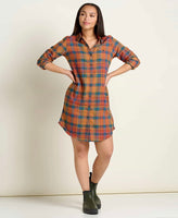 Re-form Flannel Shirtdress - Hazel