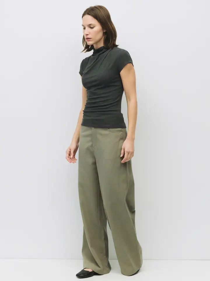 The Marissa Top - Charcoal