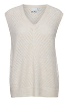 Kamara Waistcoat - Cloud Dancer