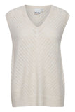 Kamara Waistcoat - Cloud Dancer