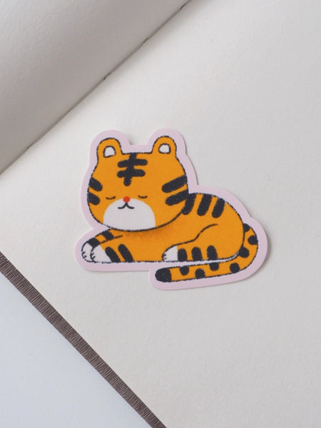 Tiger Die Cut Sticker