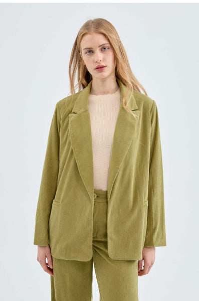 Moss Green Corduroy Blazer