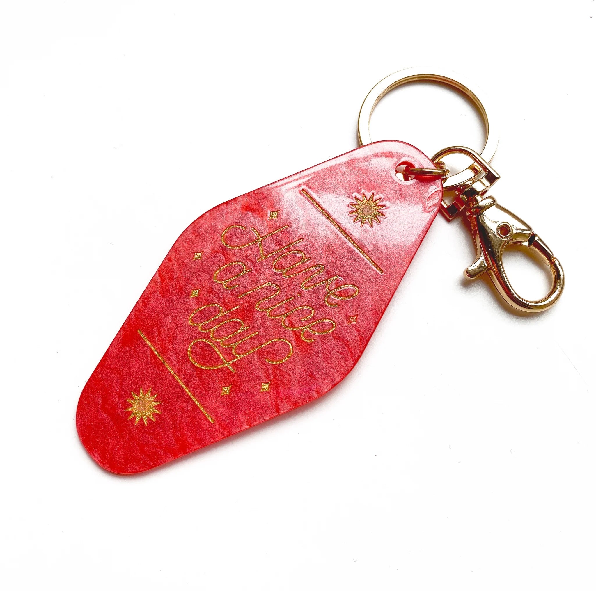Horoscope Motel Keychain