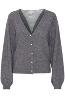 Macon Cardigan - Dark Grey Multi