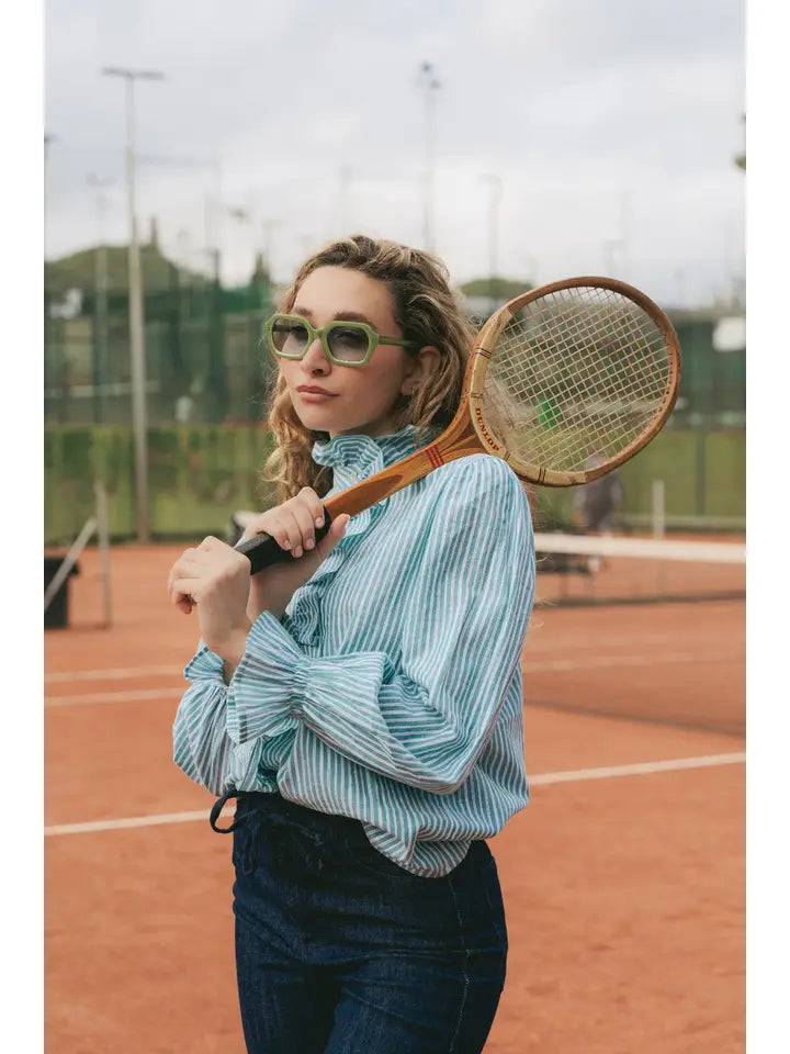 Green Gala Blouse