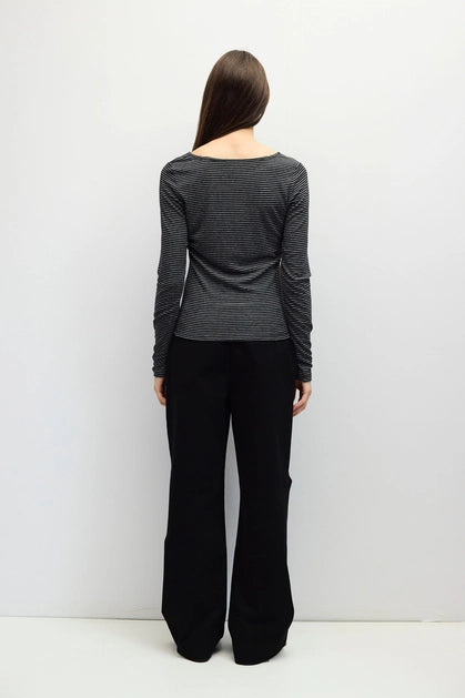 The Charlotte Top - Black