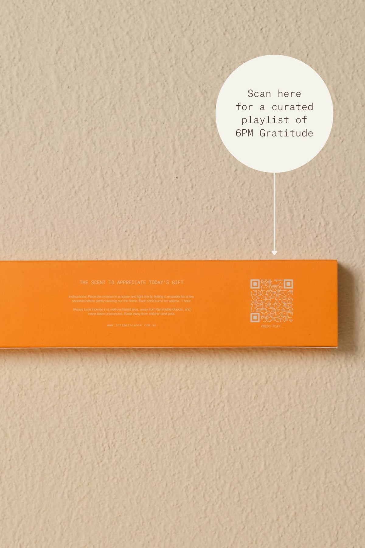 6PM Gratitude Incense