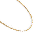 Gold Rope Chain Necklace