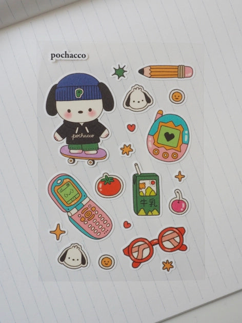 Pochacco Sticker Sheet