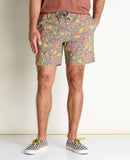 Boundless Pull-On Short - Chive Fruit Print