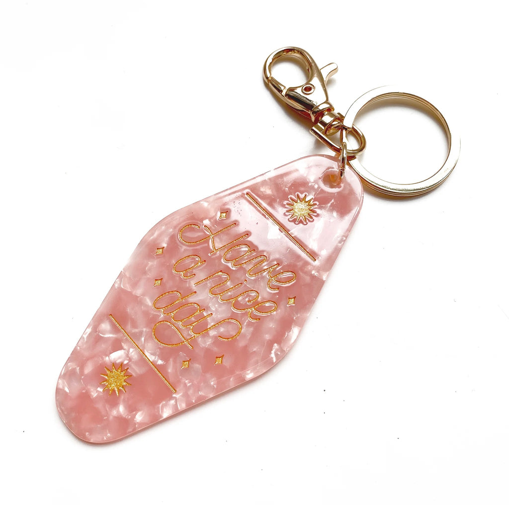 Horoscope Motel Keychain