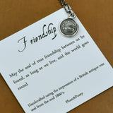 Friendship Necklace - Clasped Hands