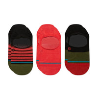 Red Fade Sock 3 Pack - Red Fade