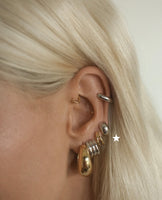 Mini Mirabella Huggies Earrings