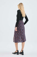 Nightflowers Print Skirt