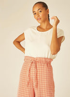 Squares Red Culottes